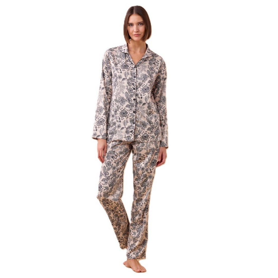 Noidinotte Pigiama Donna Raso Stampato- FA009318