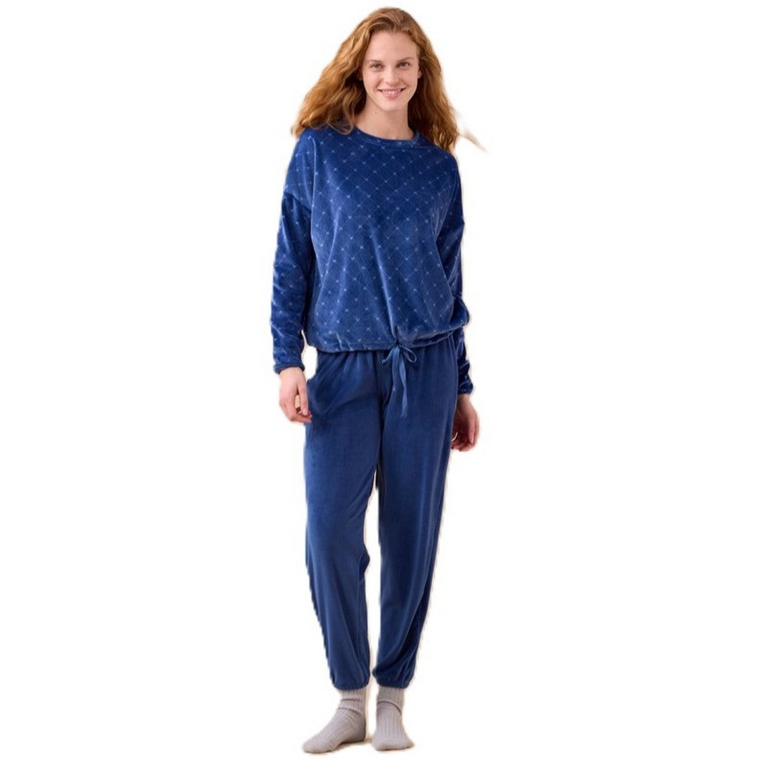 Noidinotte Completo Donna Ciniglia Felpata  - FA009339