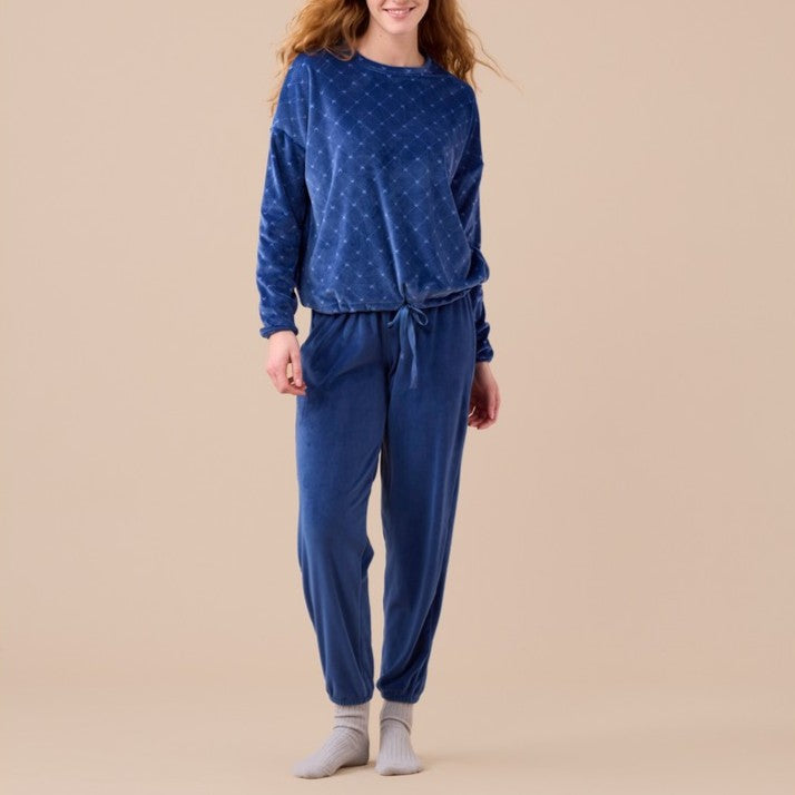 Noidinotte Completo Donna Ciniglia Felpata  - FA009339