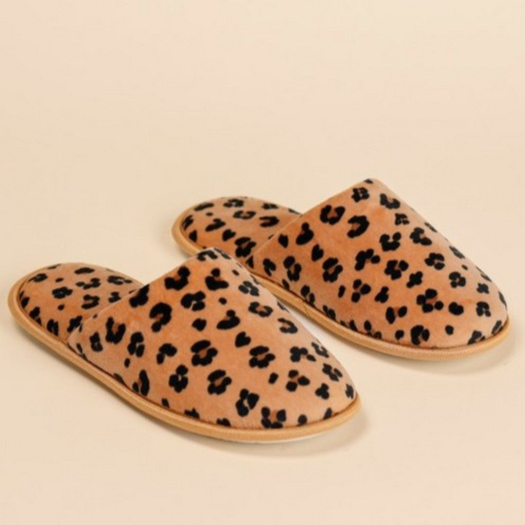 Noidinotte Pantofola Donna Ciniglia Stampa Maculata- PF003095