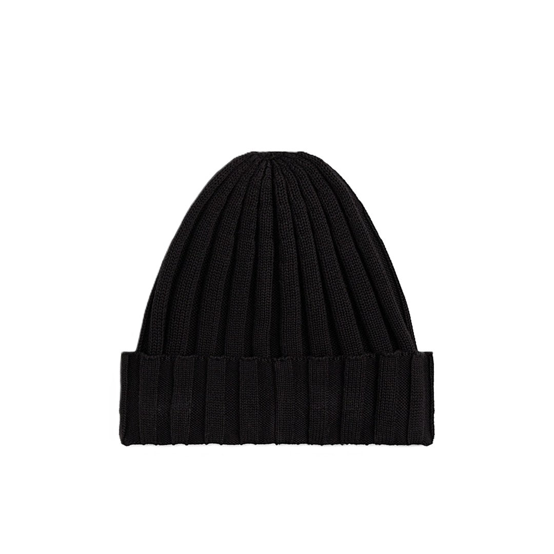 Tommy Hilfiger Kids Cappello Beanie Kids Small Flag in Maglia Morbida - AU0AU020