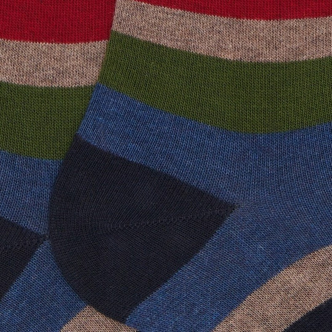 Gallo Calza Lunga Uomo Caldo Cotone Fantasia Multicolor