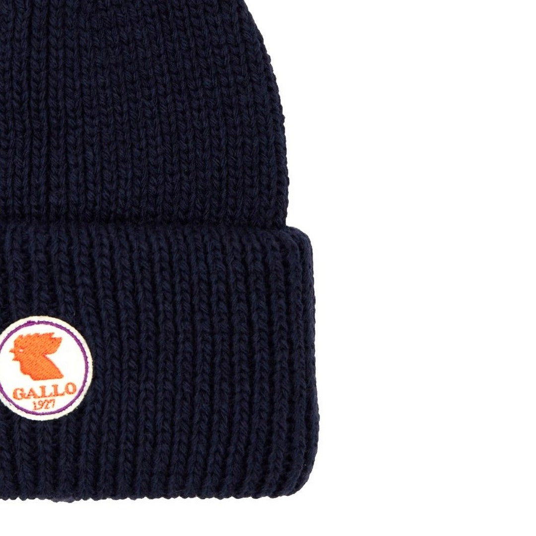 Gallo Berretto Unisex Con Risvolto Doppio Punto Costa