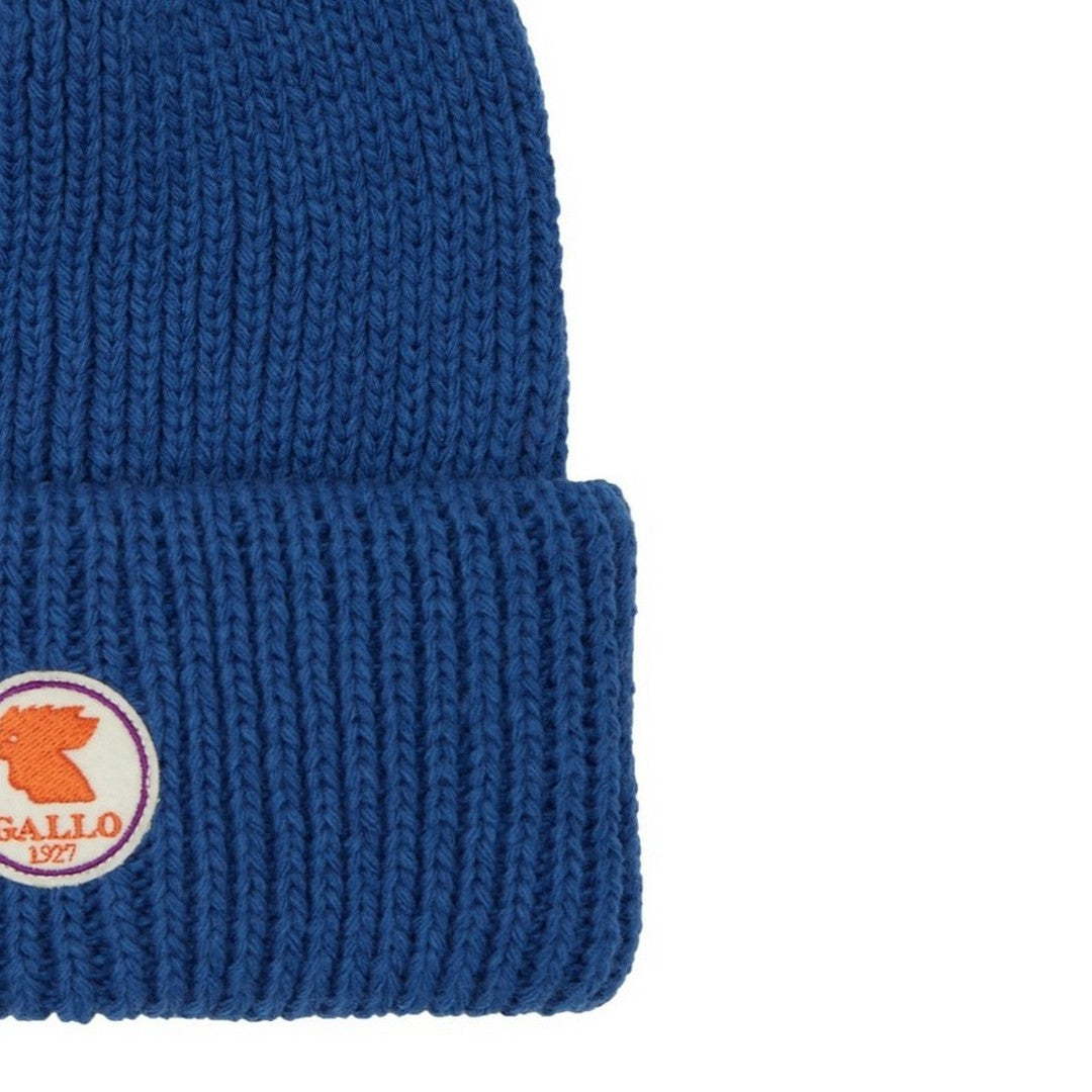Gallo Berretto Unisex Con Risvolto Doppio Punto Costa