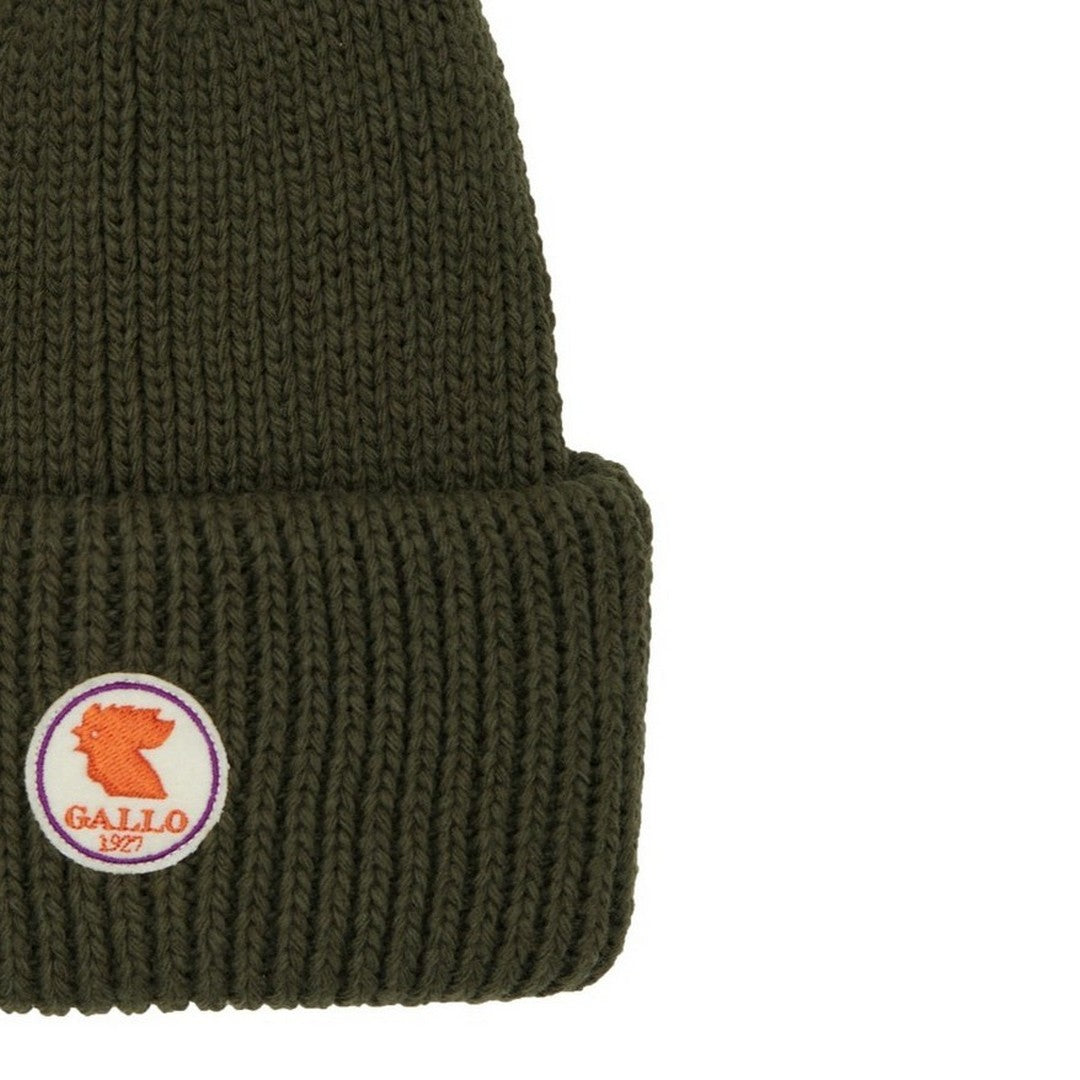 Gallo Berretto Unisex Con Risvolto Doppio Punto Costa