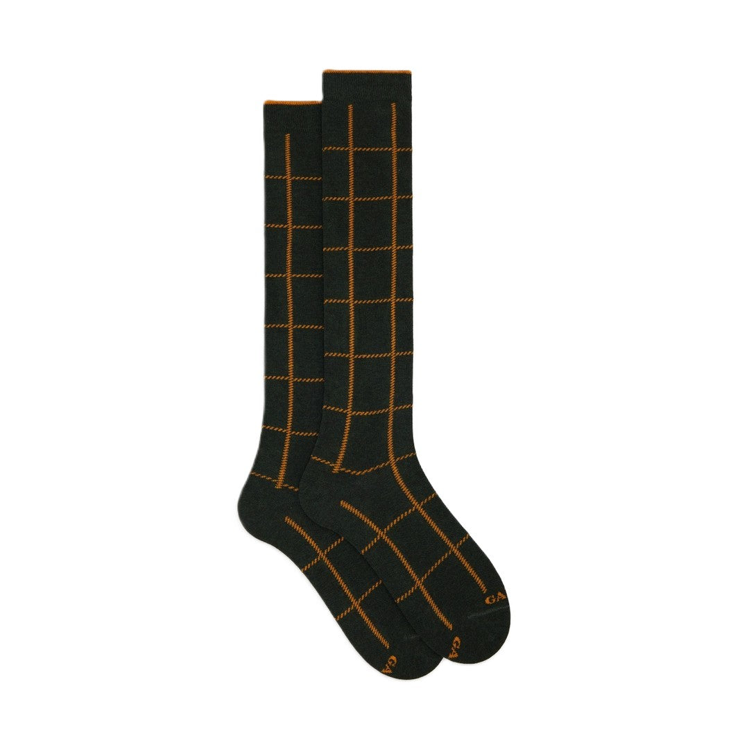 Gallo Calza Lunga Uomo Fantasia Window Pan