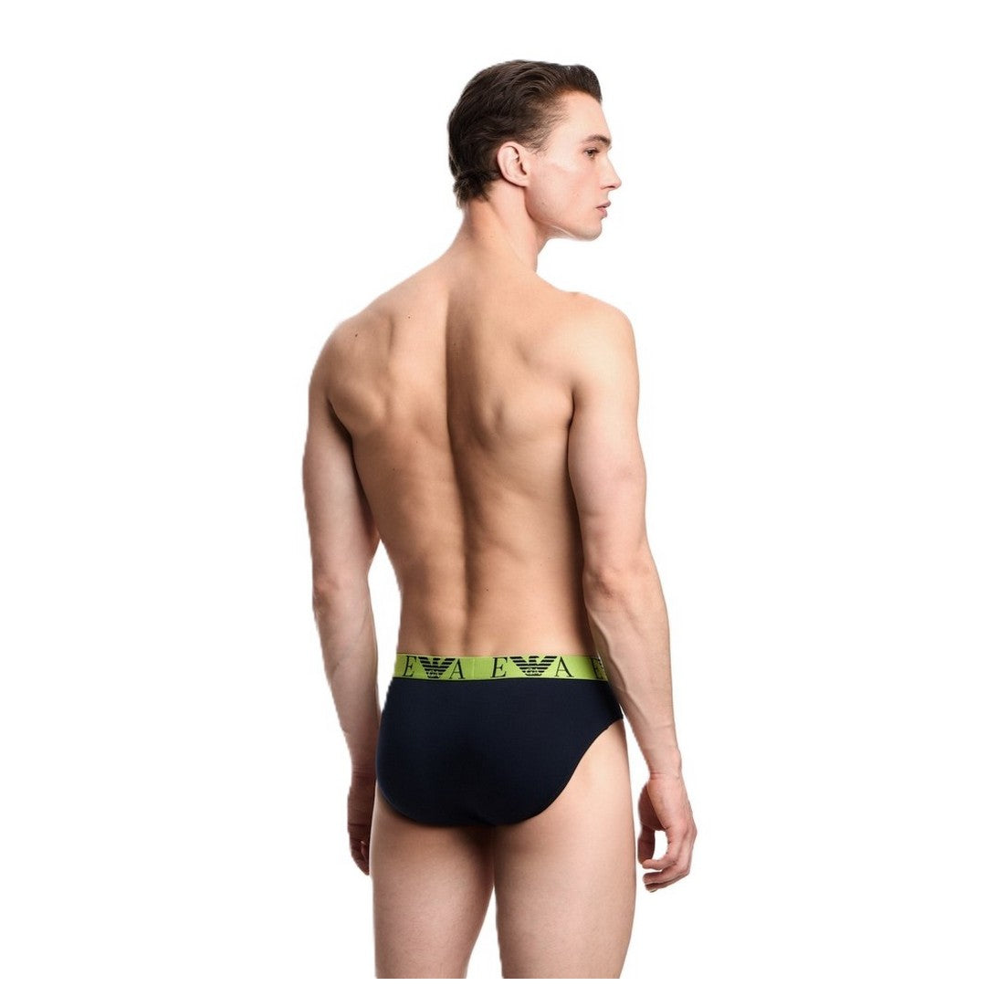 Emporio Armani 3 Pack Slip Uomo Logo Bold Monogram EM000258-AF10778-MB255