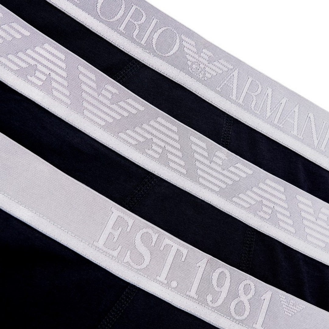Emporio Armani 3 Pack Boxer Uomo Shiny Logoband EM000259-AF10780-MC406