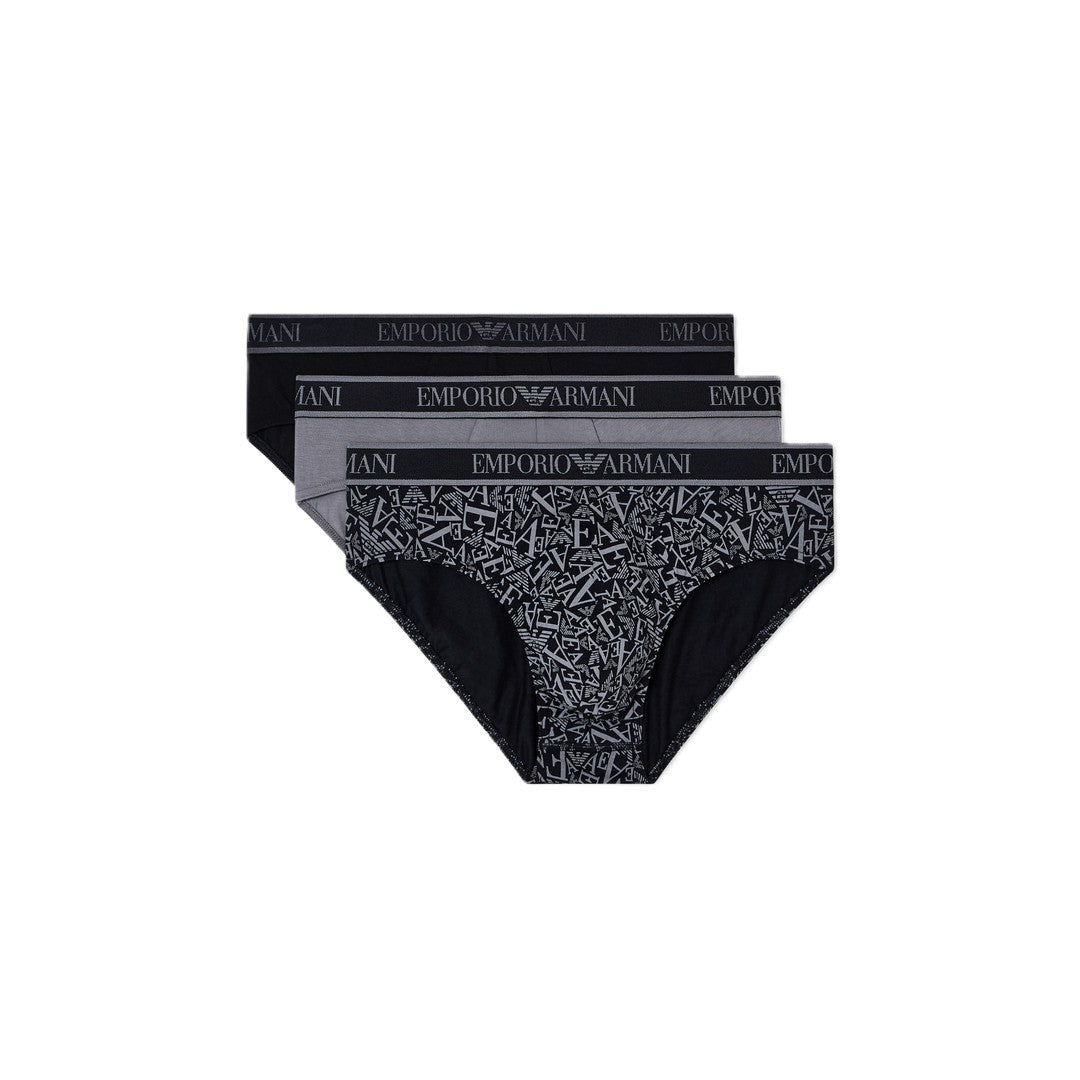 Emporio Armani 3 Pack Slip Uomo EM000369-AF10779-MC198