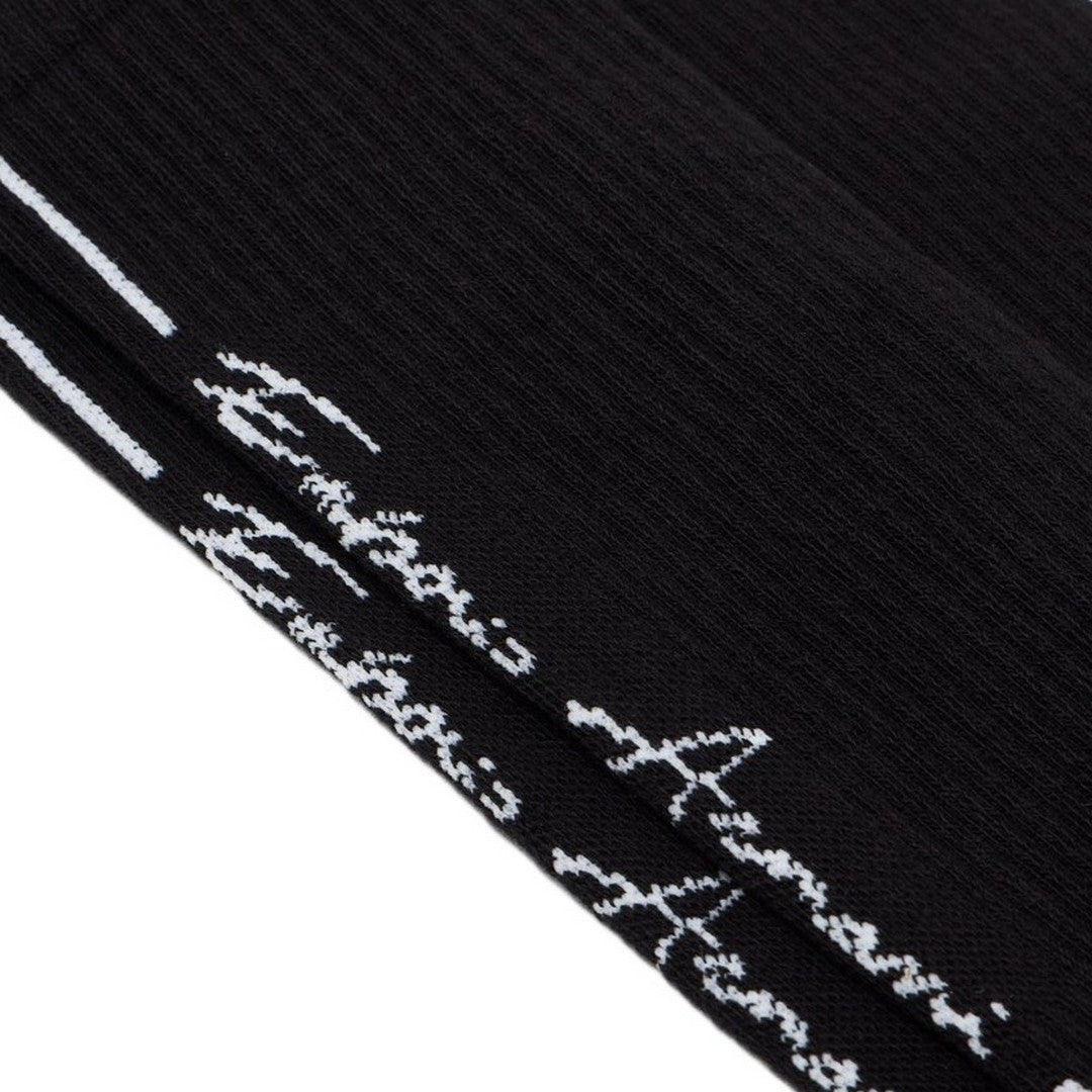 Emporio Armani 2 Pack Calze Lunghe Uomo Signature Logo EM000545-AF17759-MC005