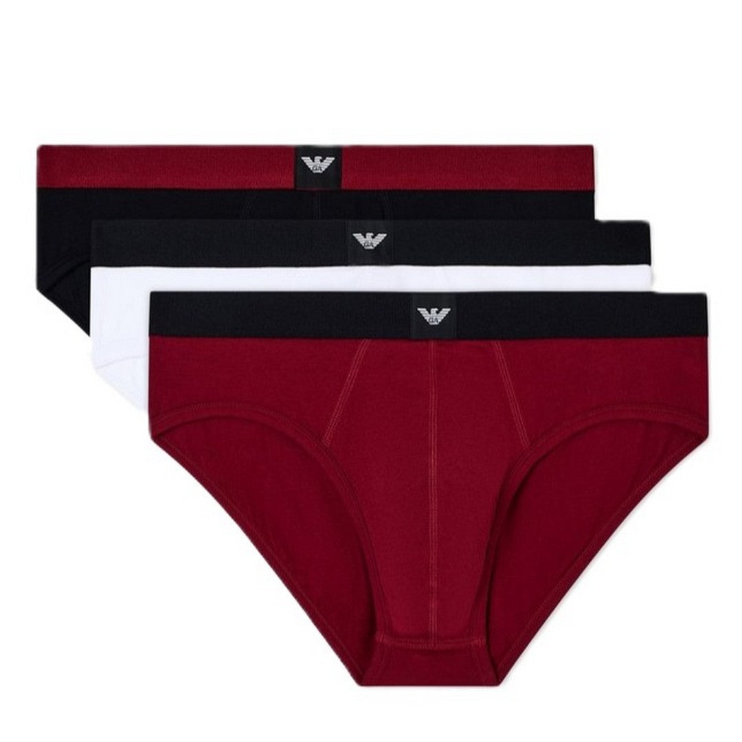 Emporio Armani 3 Pack Slip Uomo Essential Logolabel EM002154-AF14987-M5047