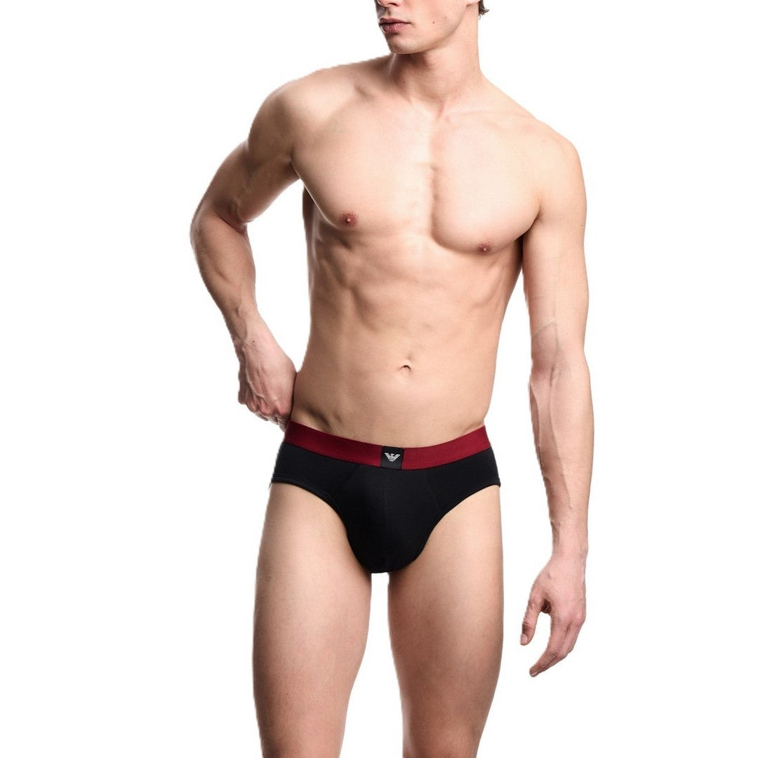 Emporio Armani 3 Pack Slip Uomo Essential Logolabel EM002154-AF14987-M5047
