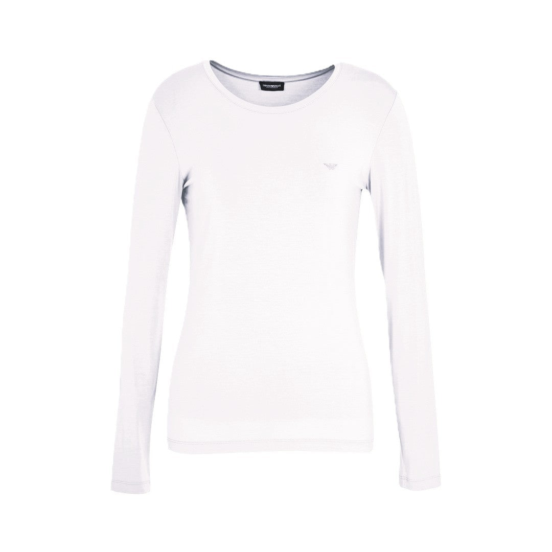 Emporio Armani T-shirt Donna Manica Lunga Girocollo EW001911-AF10889-U0011