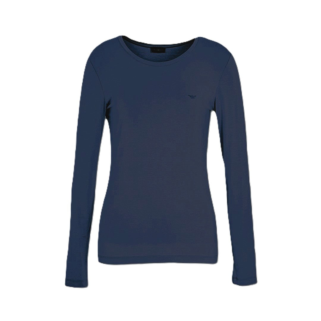 Emporio Armani T-shirt Donna Manica Lunga Girocollo EW001911-AF10889-UB101