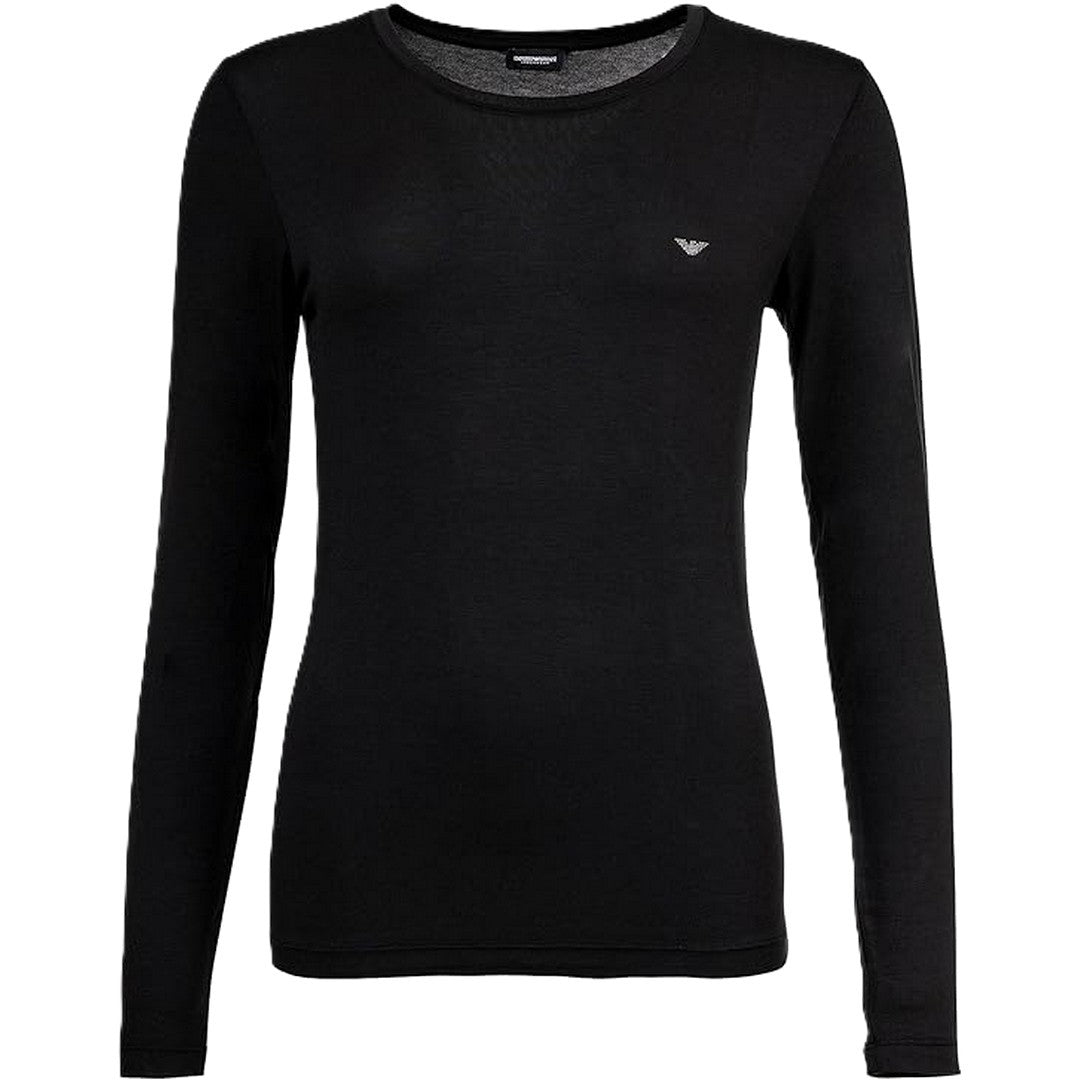 Emporio Armani T-shirt Donna Manica Lunga Girocollo EW001911-AF10889-UC003