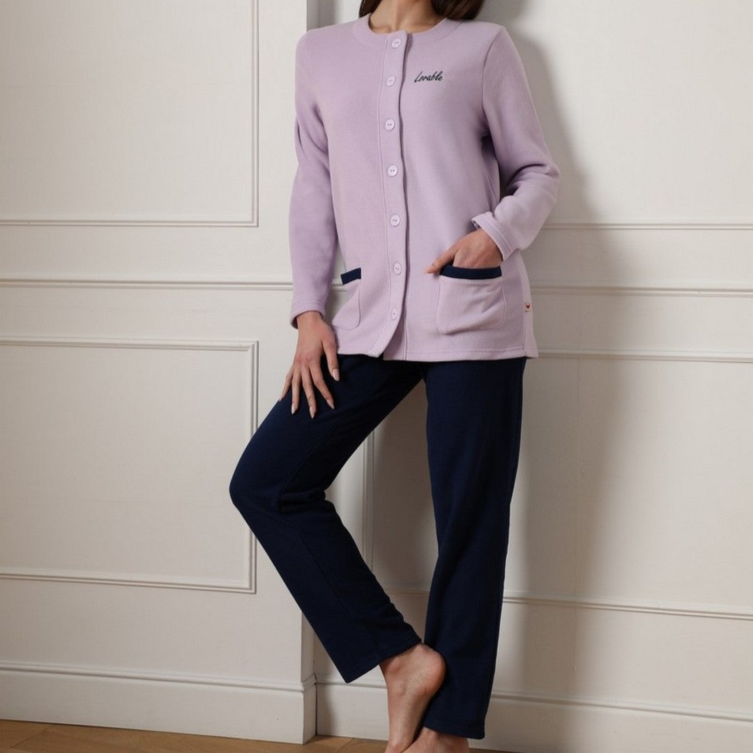 Lovable Homewear Donna Aperto Polar Fleece  - 9L0EA