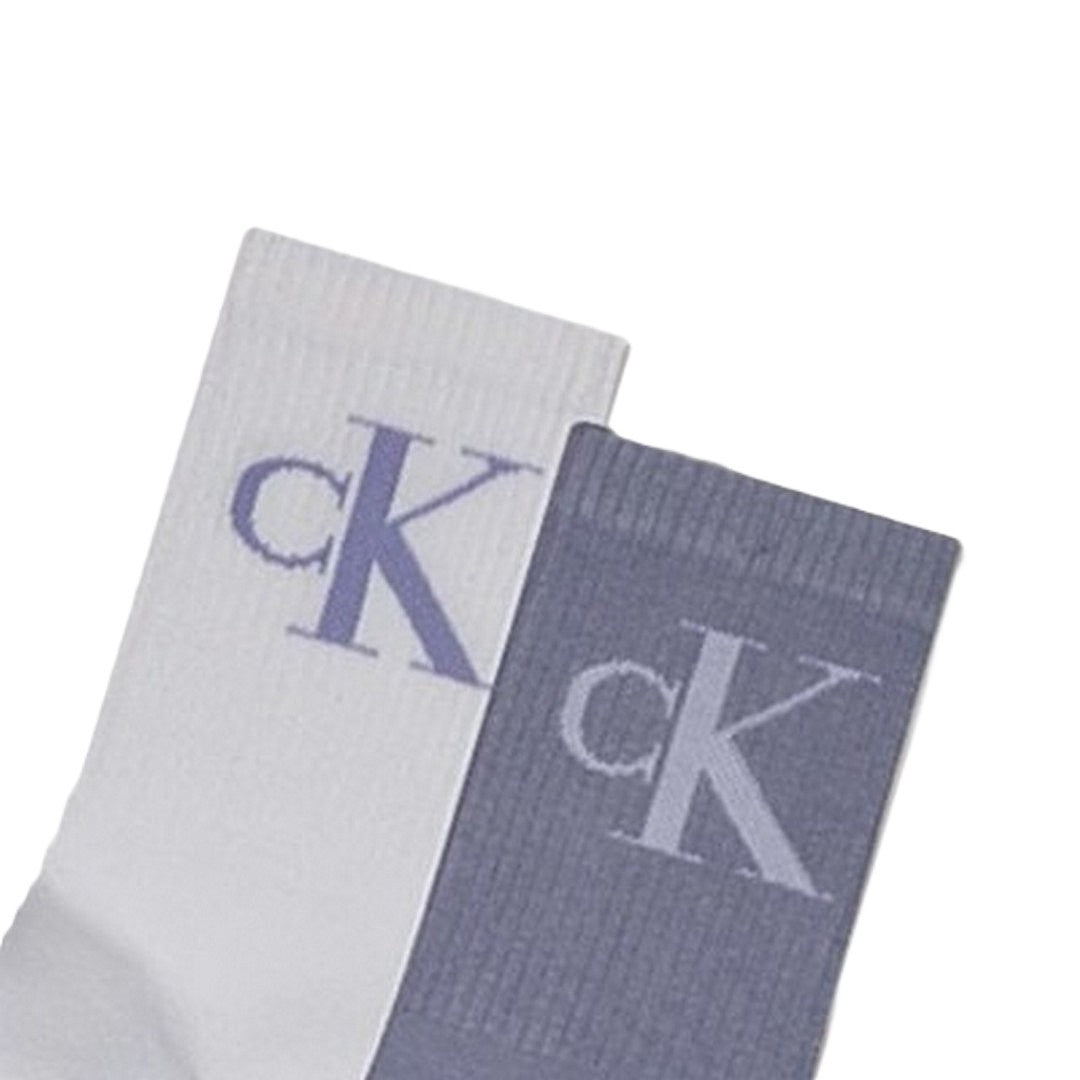 Calvin Klein Donna Calzini 2P Monogram 701228811 008