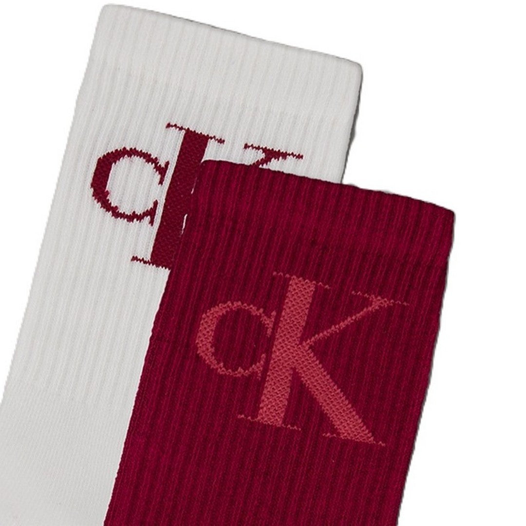Calvin Klein Donna Calzini 2P Monogram 701228811 011