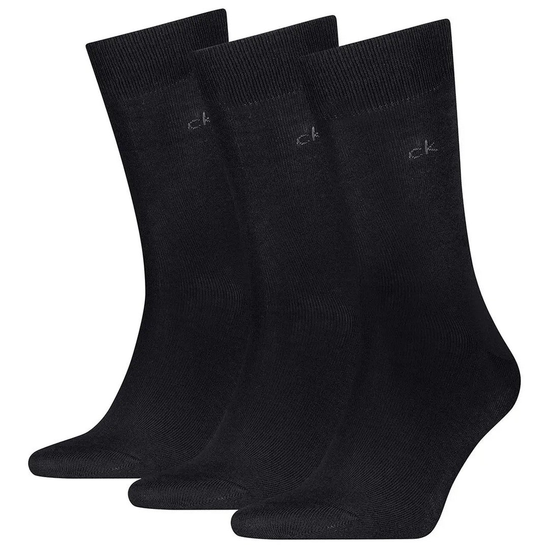 Calvin Klein Uomo Calzini 3P Tinta Unita 701234208 001