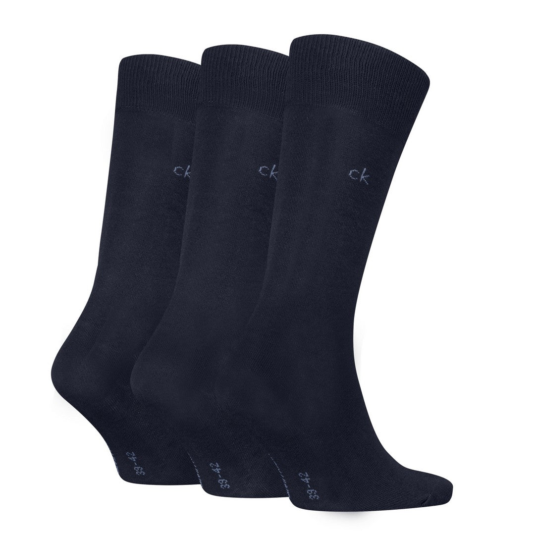 Calvin Klein Uomo Calzini 3P Tinta Unita 701234208 001