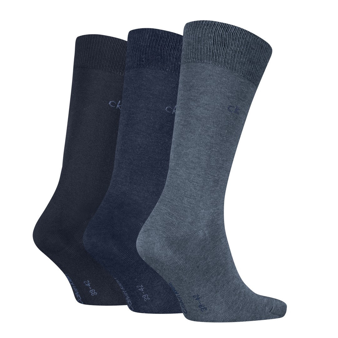 Calvin Klein Uomo Calzini 3P Tinta Unita 701234208 005