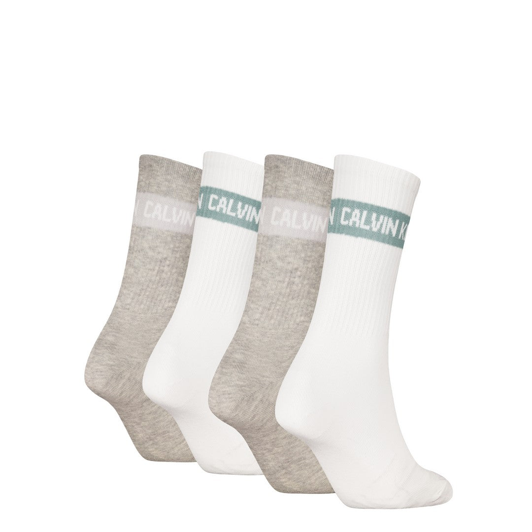 Calvin Klein Calze Donna 4p giftbox stripe 701235385 001
