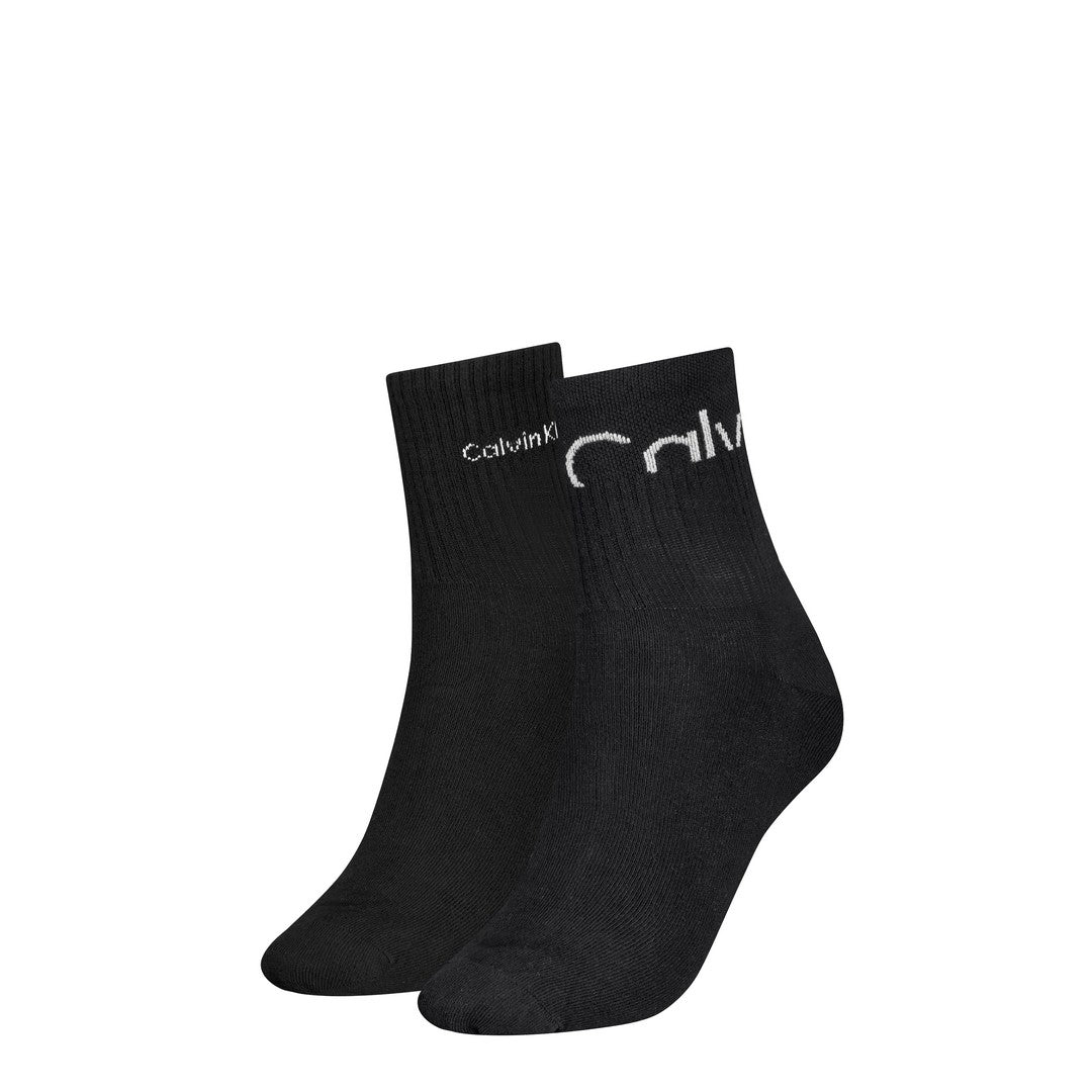 Calvin Klein Donna Calza Corta 2P Cut Logo 701235518 001