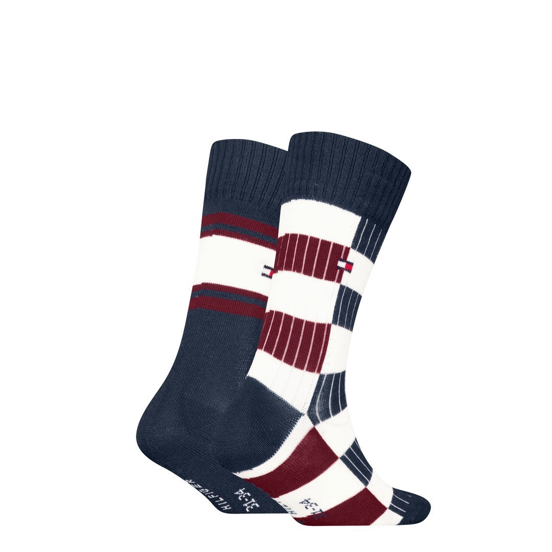 Tommy Hilfiger Kids Calze 2P Colorblock 701236325 001