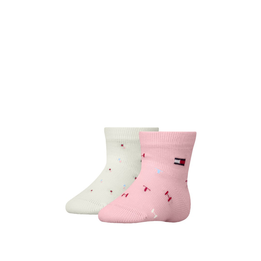 TH BABY SOCK 2P LETTERS