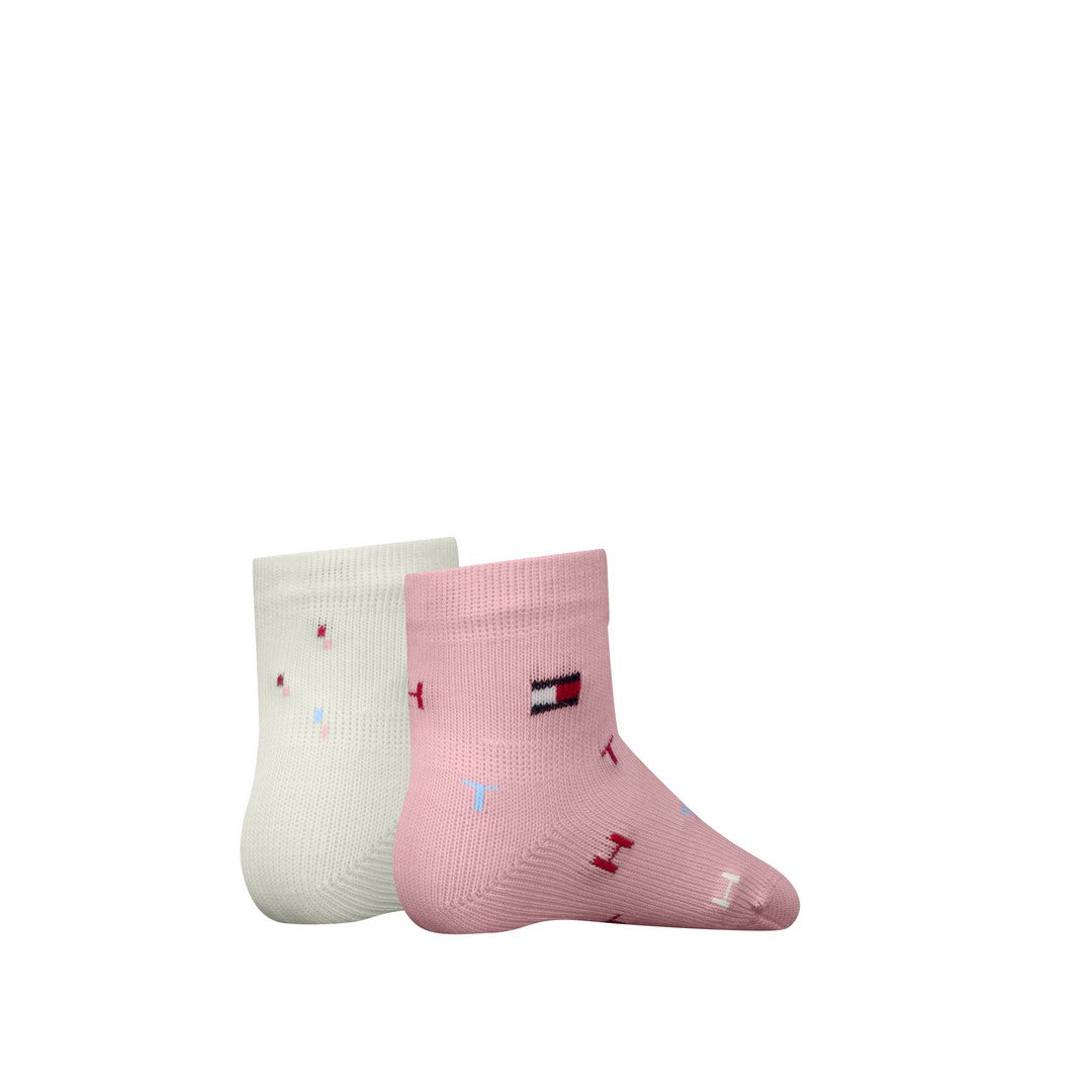 TH BABY SOCK 2P LETTERS
