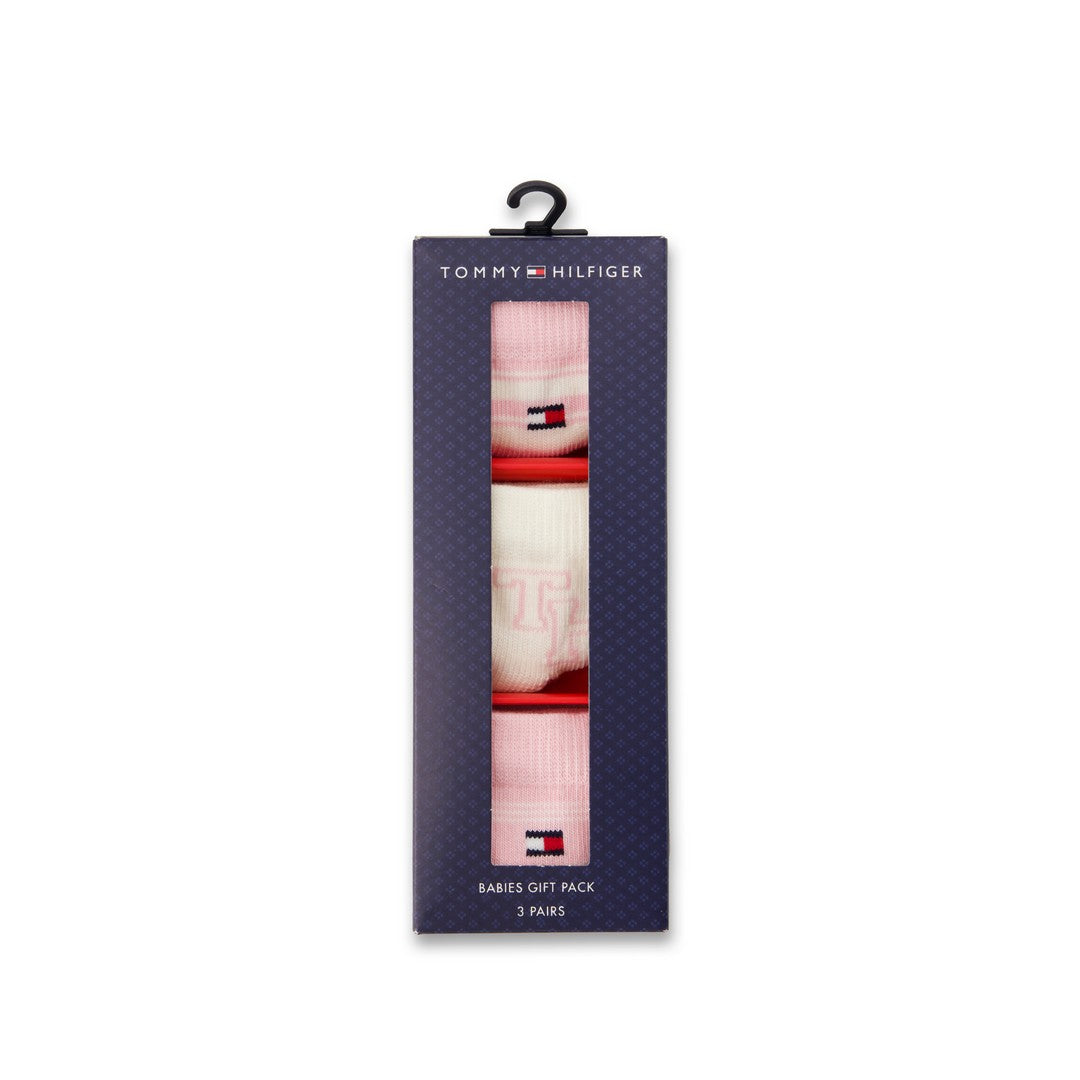 Tommy Hilfiger Kids 3P calza gift box bambina caldo cotone - 701236342 001
