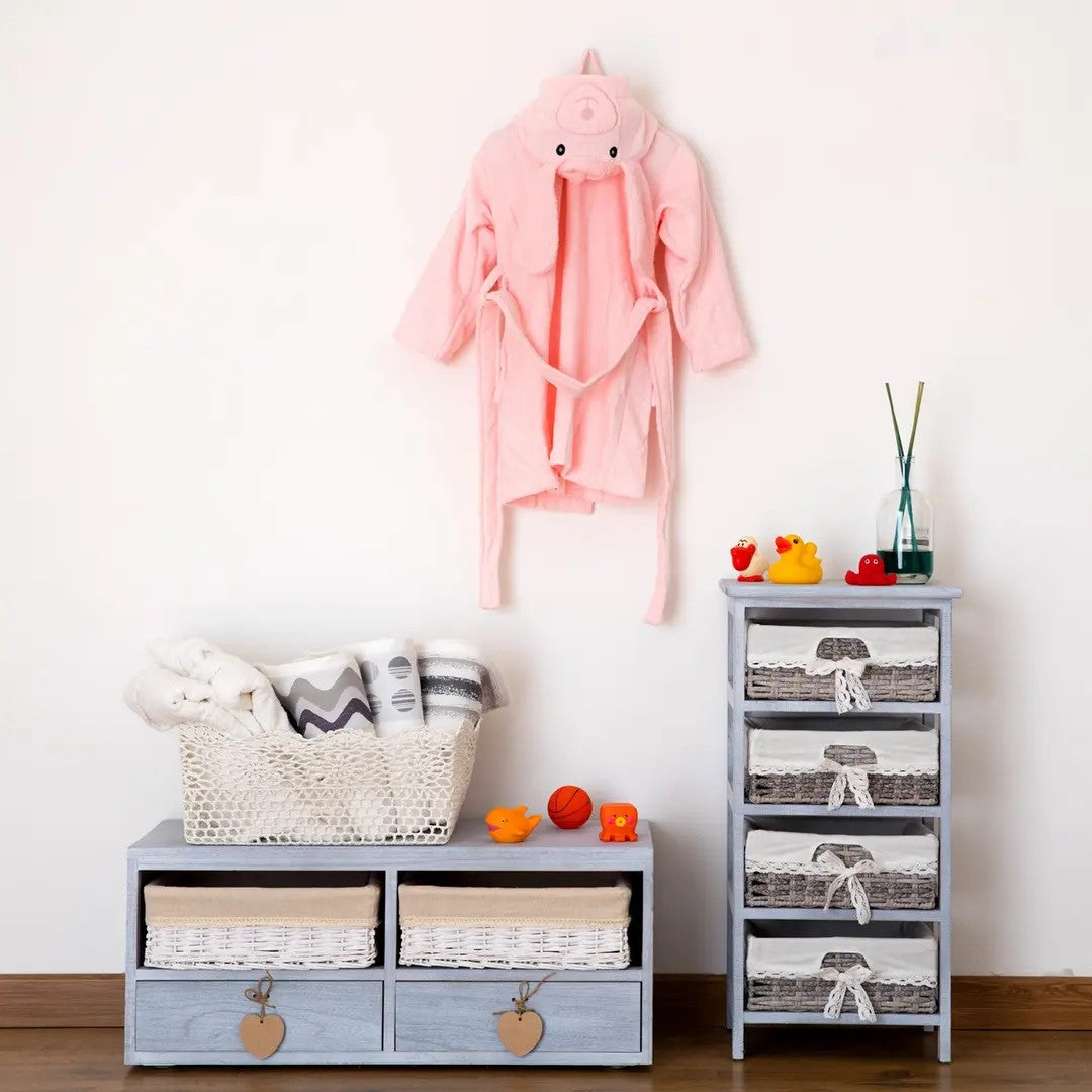 Riviera Accappatoio per Bimbine Pecorella