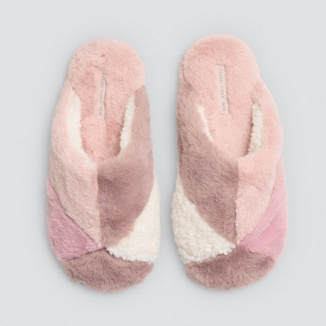 Ysabel Mora Donna Pantofole con Pelliccia - 14152