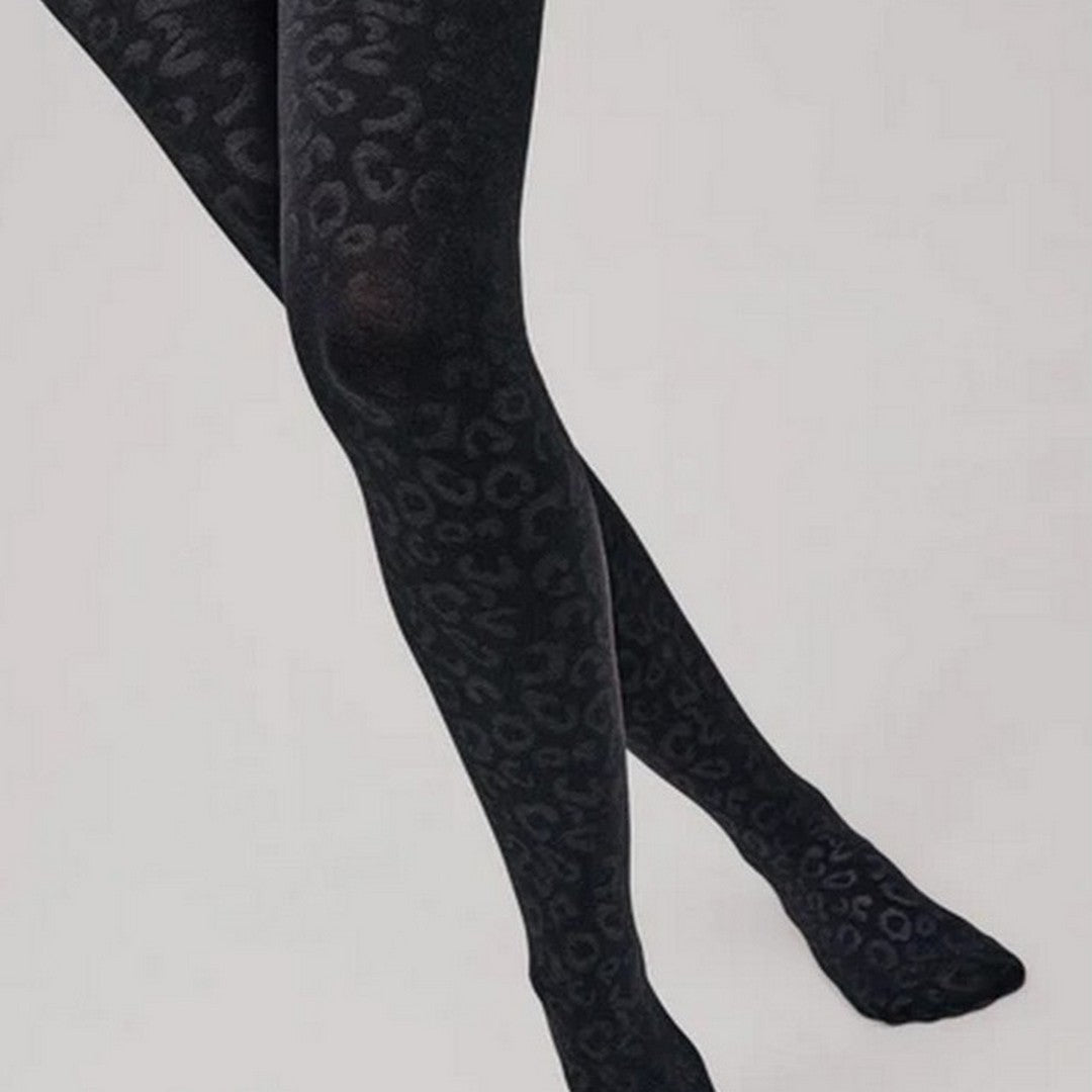 Ysabel Mora Donna Collant Termico Animalier 140 Den Negro - 16634