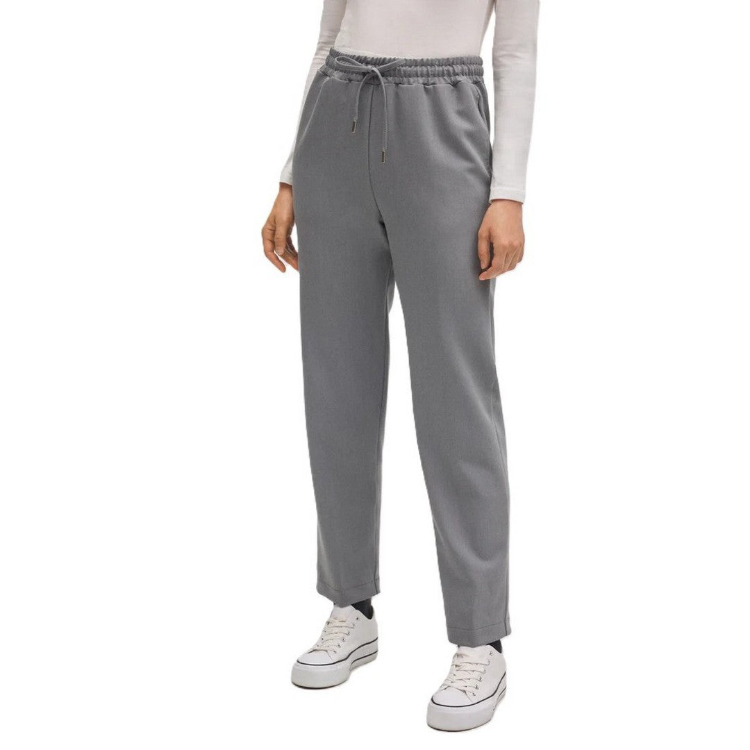 Ysabel Mora Donna Pantalone Gris Jaspeado - 70455