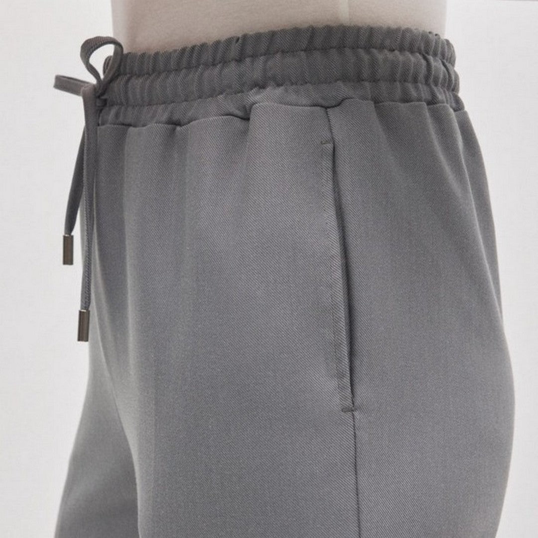 Ysabel Mora Donna Pantalone Gris Jaspeado - 70455