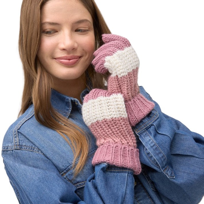 Ysabel Mora Donna Guanti a Righe - 70696