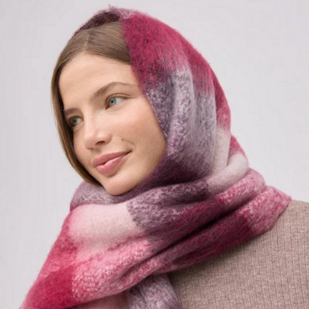 Ysabel Mora Donna Pashmina a Quadri - 70702