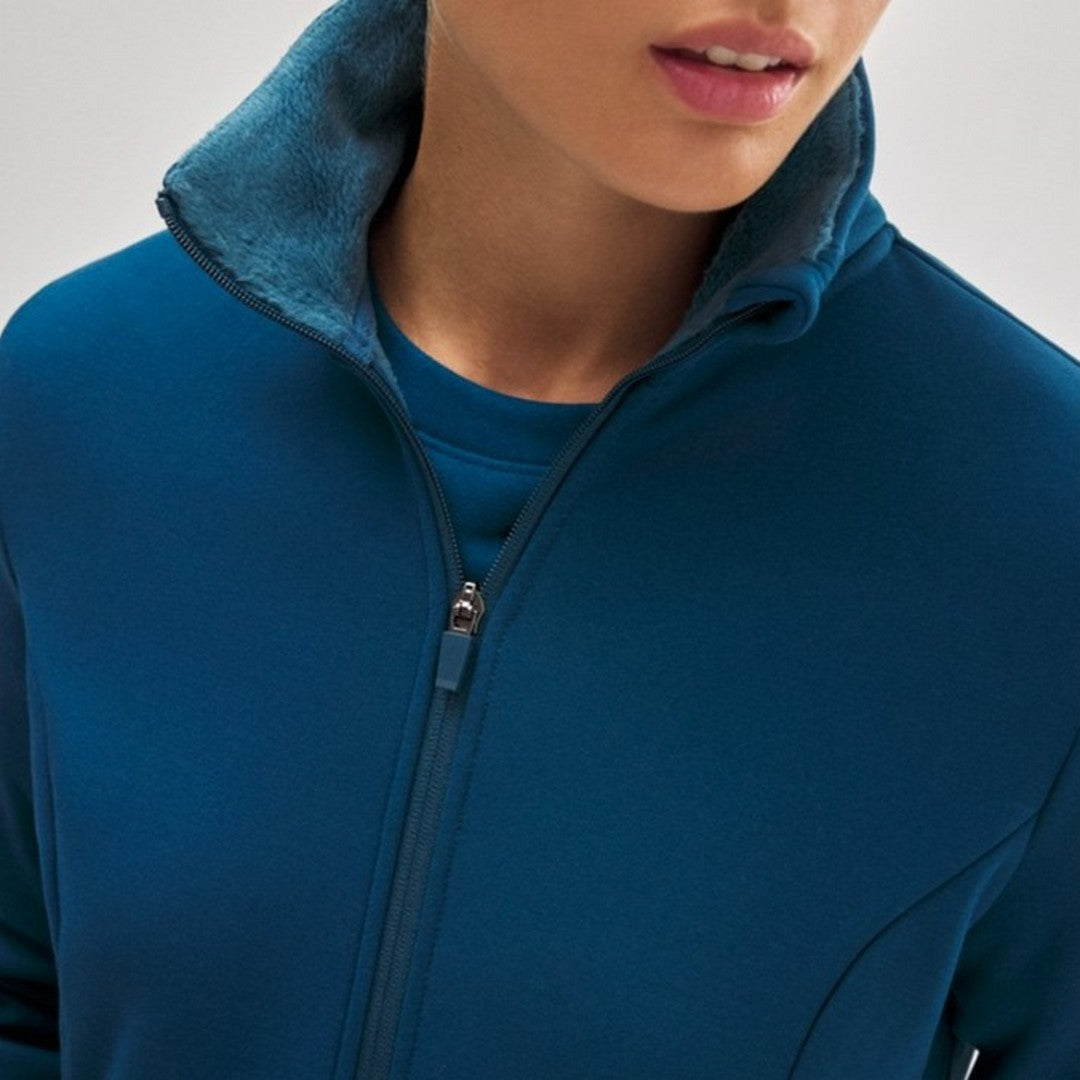 Ysabel Mora Donna Giacca Sportiva Termica Poseidon Blue - 70913