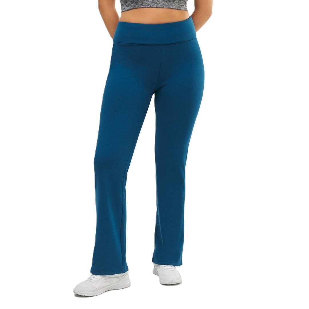 Ysabel Mora Donna Leggings Sportivi Termici Poseidon Blue - 70916