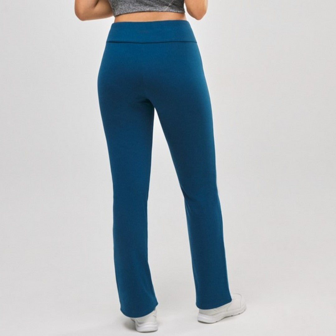 Ysabel Mora Donna Leggings Sportivi Termici Poseidon Blue - 70916