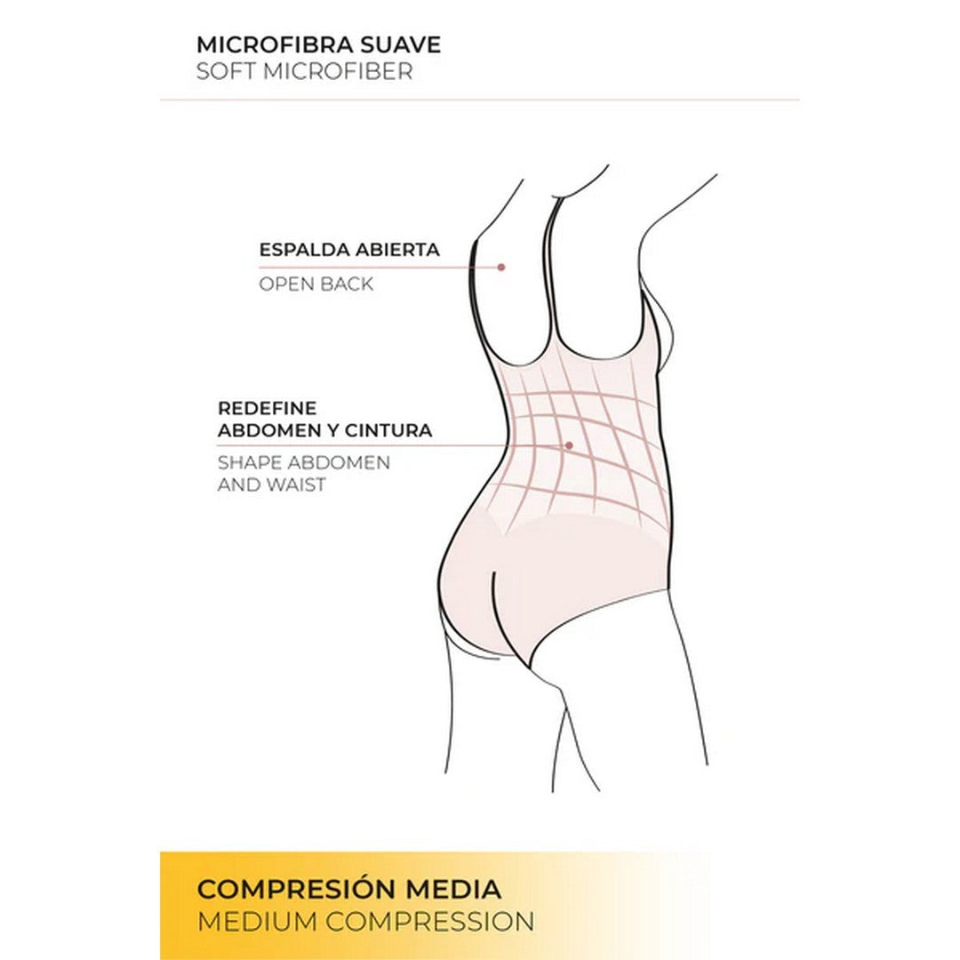 Ysabel Mora Body Riduttore senza reggiseno a Compressione media