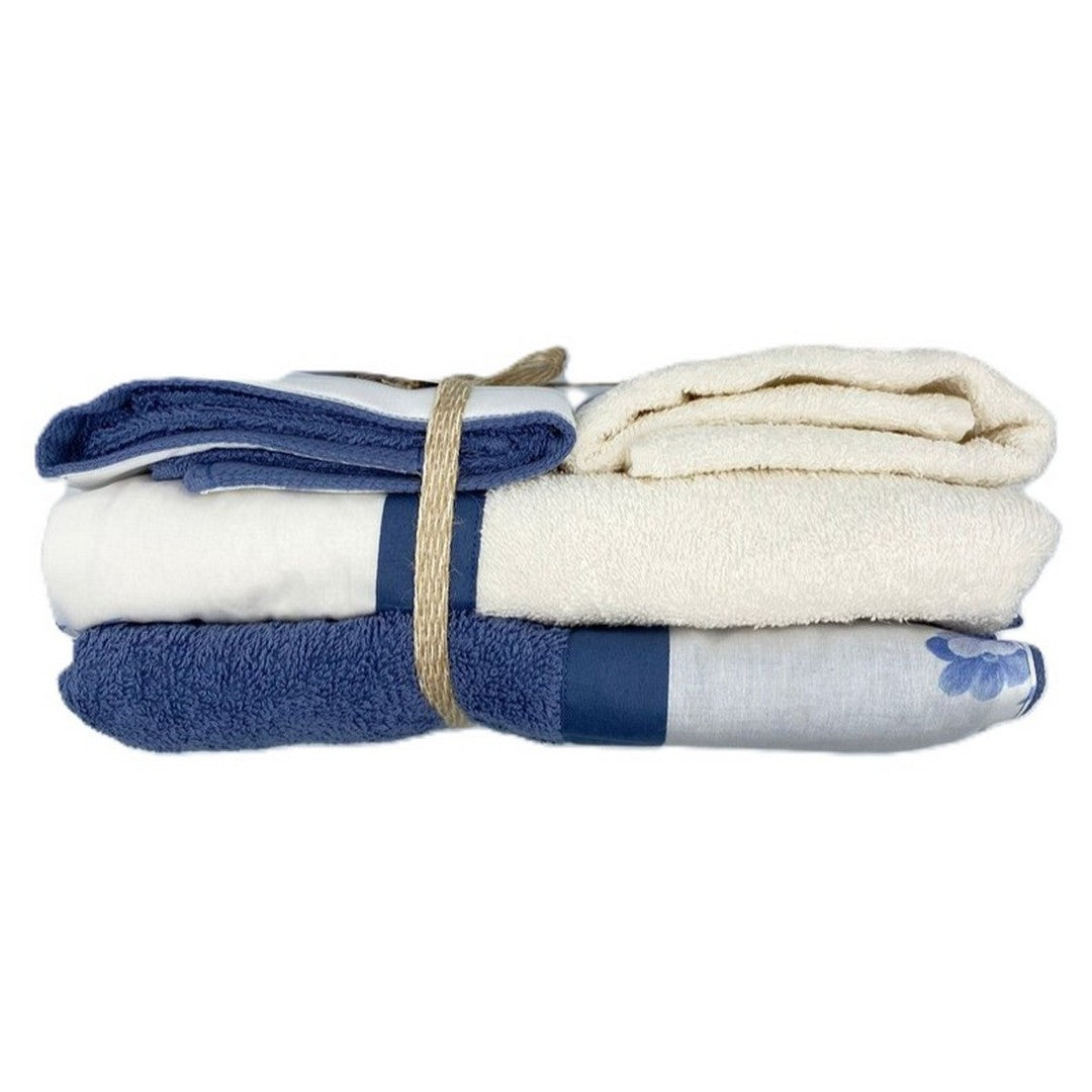 Biancoperla Set spugna 4 pezzi 2 Viso + 2 Ospite