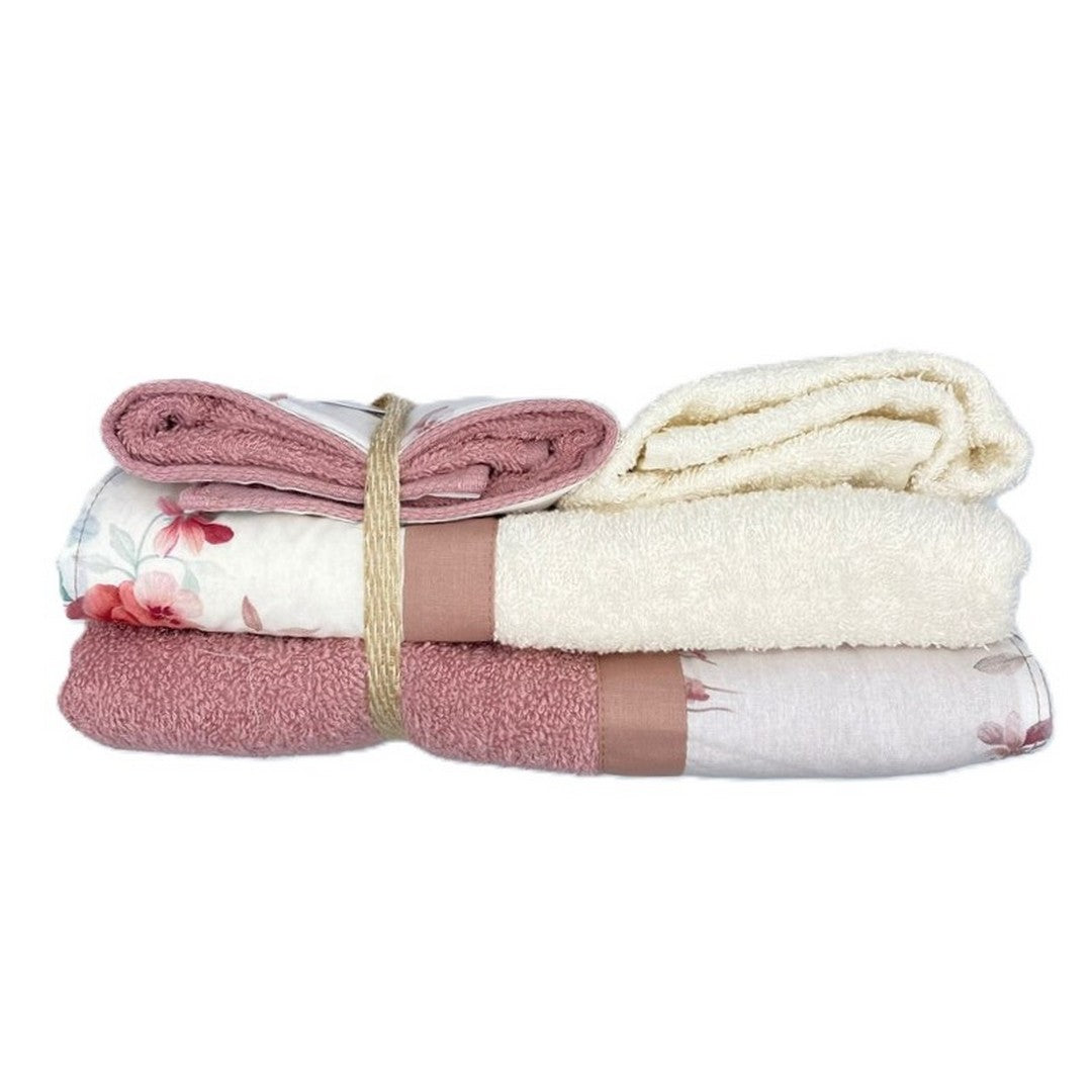 Biancoperla Set spugna 4 pezzi 2 Viso + 2 Ospite