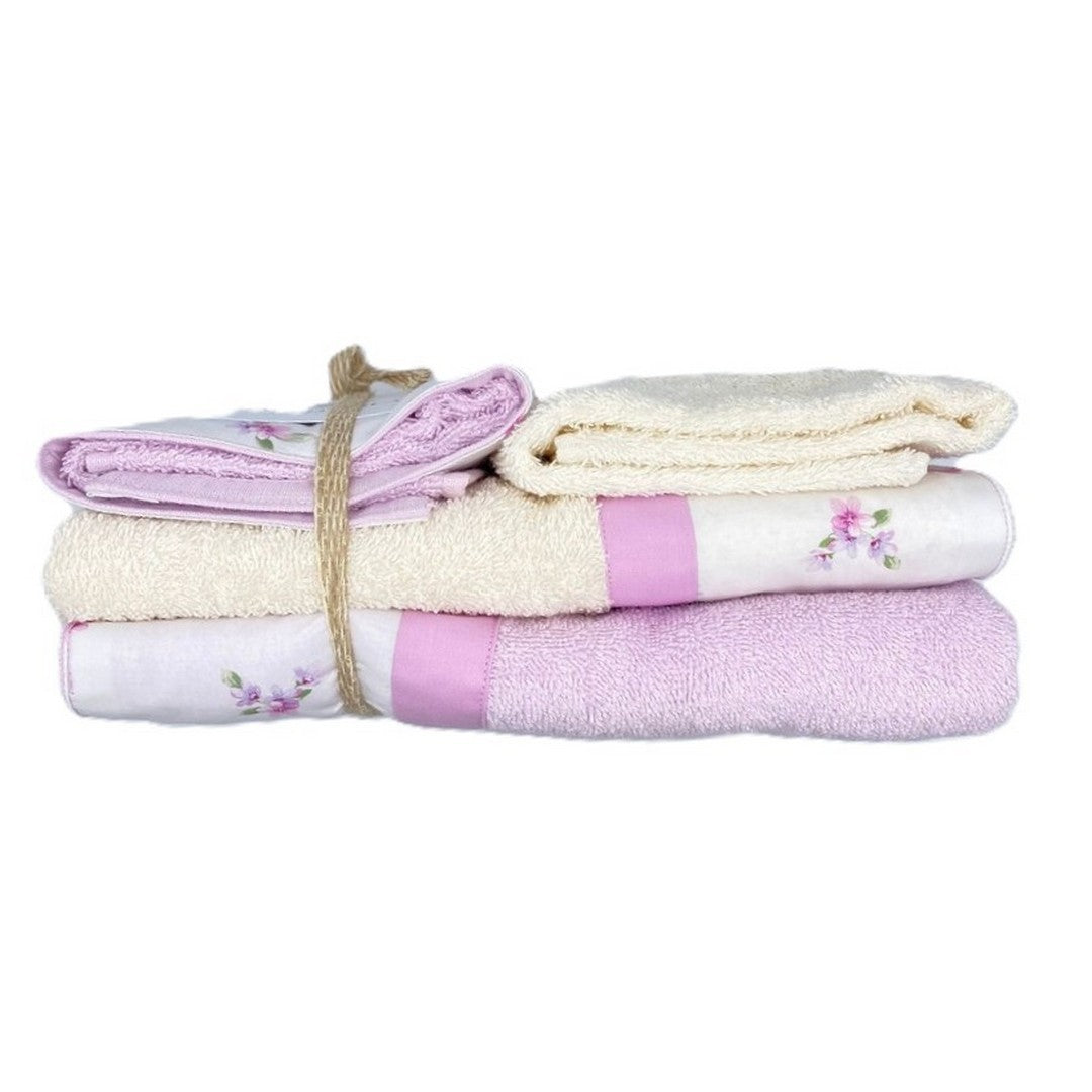 Biancoperla Set spugna 4 pezzi 2 Viso + 2 Ospite