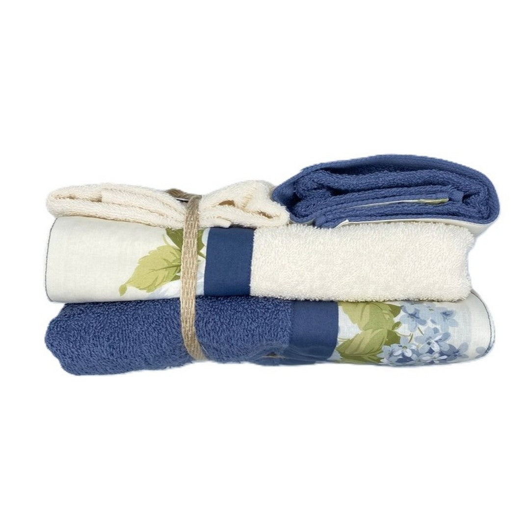 Biancoperla Set spugna 4 pezzi 2 Viso + 2 Ospite