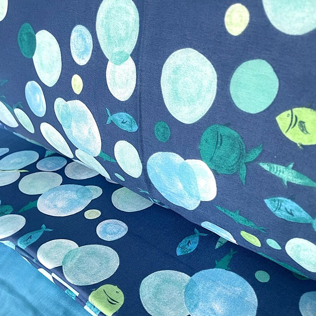 Bassetti Completo Lenzuola Matrimoniale Blubble 4 Federe