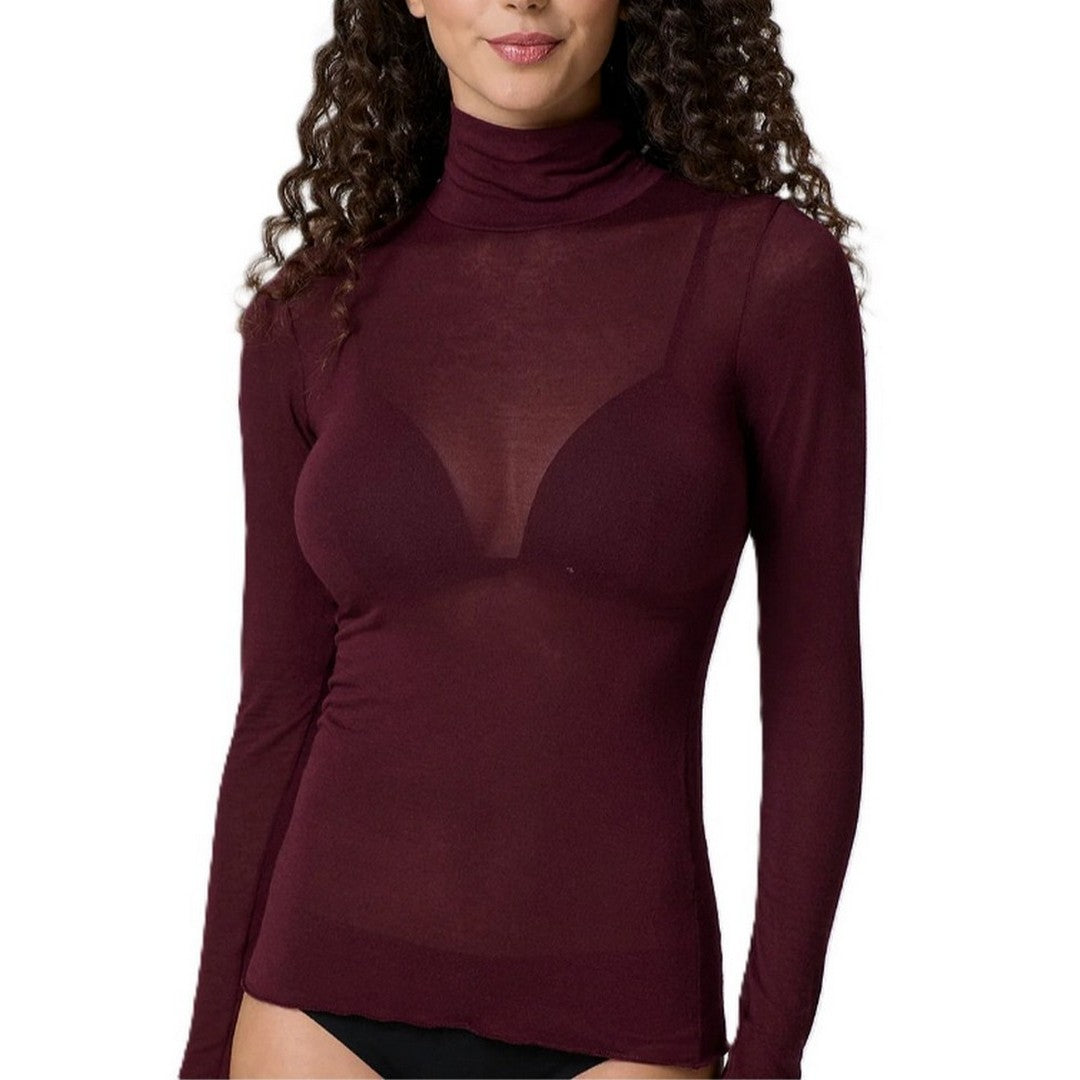 Jadea Donna Maglia Dolcevita con cashmere