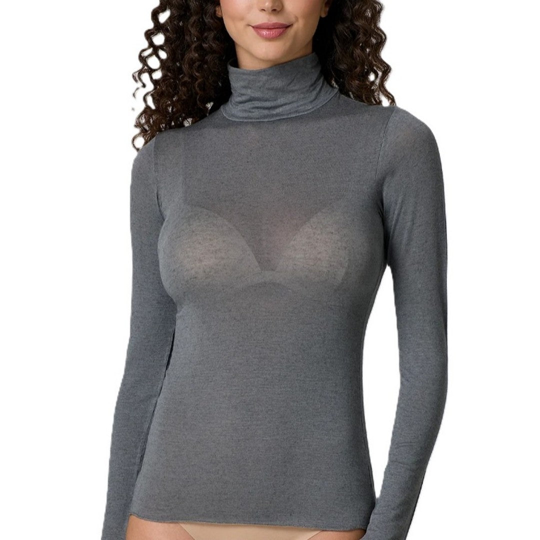 Jadea Donna Maglia Dolcevita con cashmere