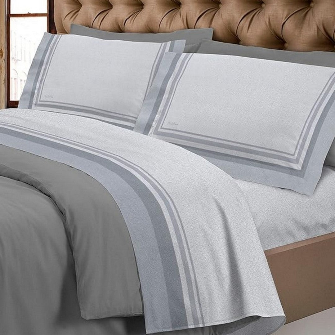 Gabel Completo Lenzuola in Flanella di Puro Cotone Chromo